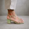 Schuhe Munich Shoebar | Paloma Mint Suede Sandal