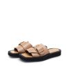 Schuhe Munich Shoebar | Selma Leather Sandal Beige