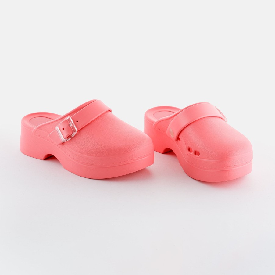 Schuhe Munich Shoebar | Simona Mules Flamingo Pink