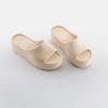 Schuhe Munich Shoebar | Fiorella Slides Glitter Beige