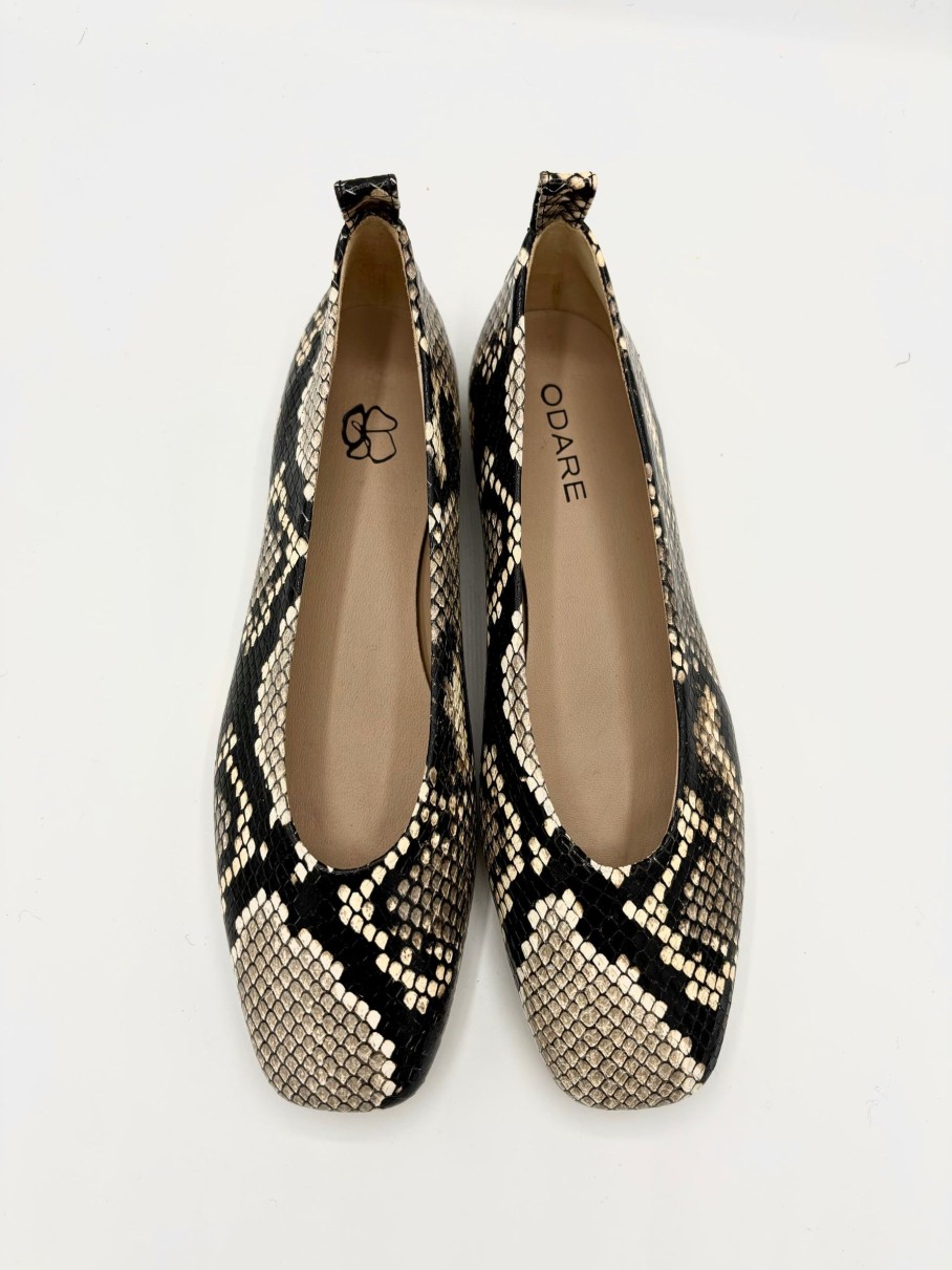 Schuhe Munich Shoebar | Ibiza Ballerina Python Classic