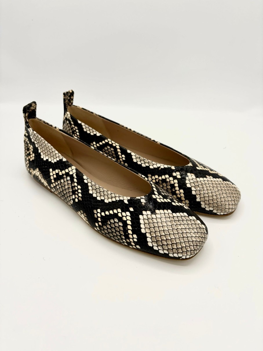 Schuhe Munich Shoebar | Ibiza Ballerina Python Classic