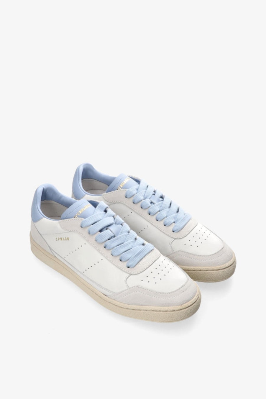 Schuhe Munich Shoebar | Cph255 Leather Sneaker White Cloud