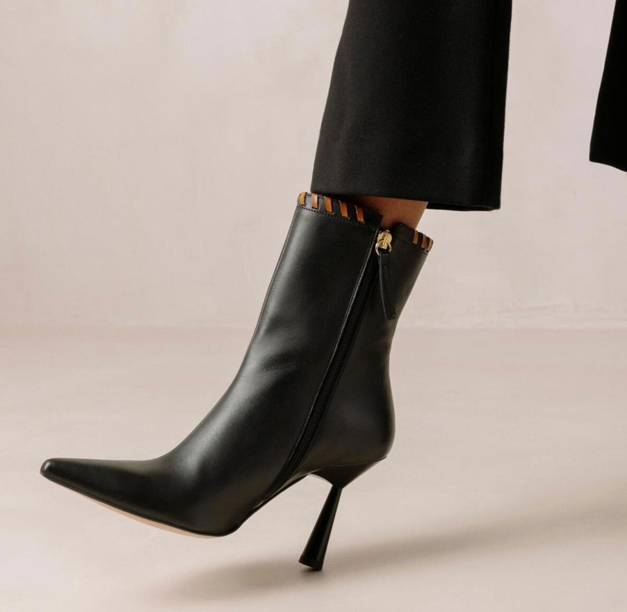 Schuhe Munich Shoebar | Leo Black Ankle Boots