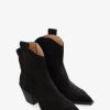 Schuhe Munich Shoebar | Cph238 Western Boot Suede Black