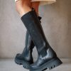 Schuhe Munich Shoebar | Go Getter Black Leather Boot