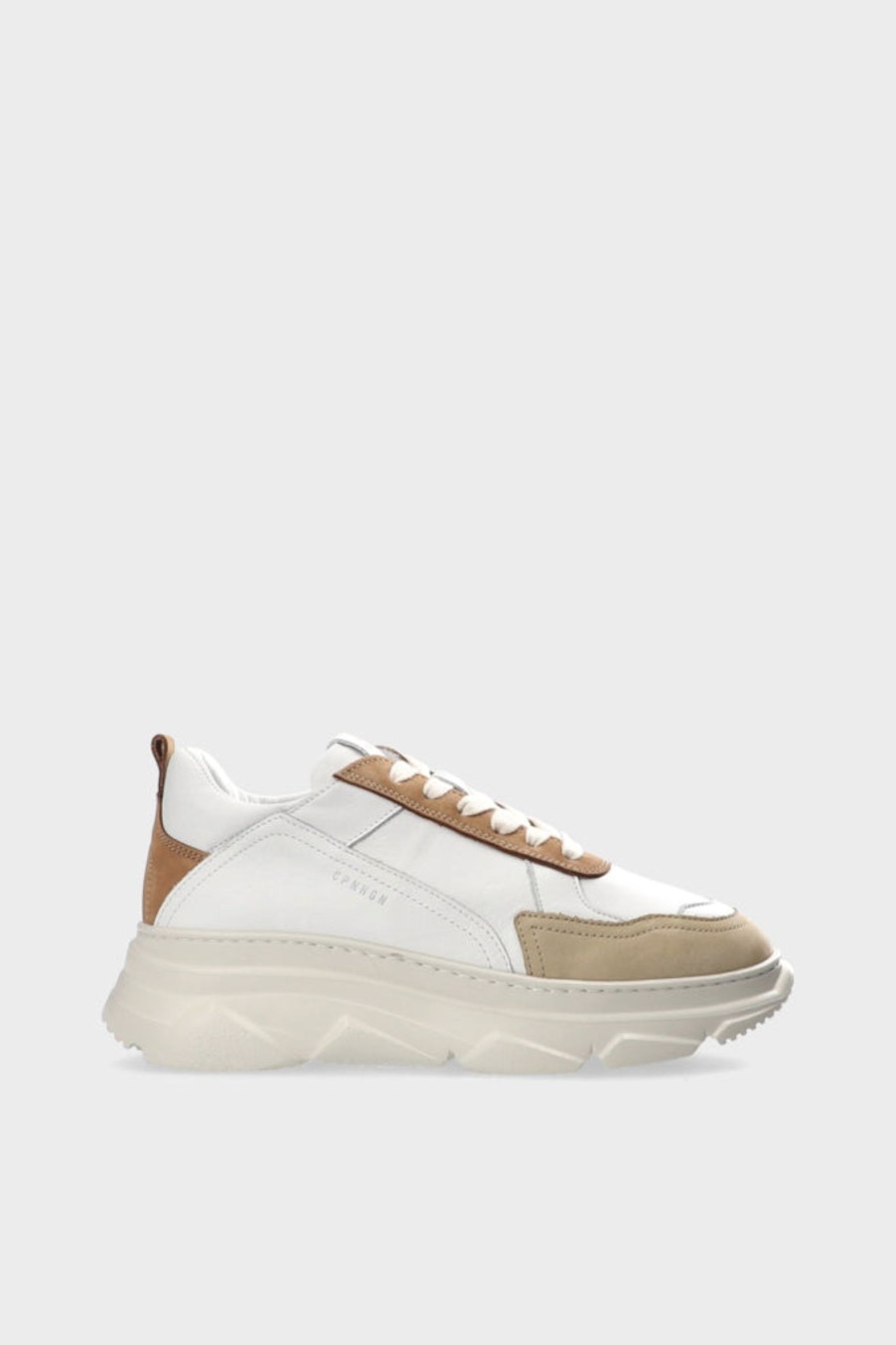 Schuhe Munich Shoebar | Cph40 Leather Sneaker Off White Nut