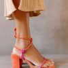 Schuhe Munich Shoebar | Grace Magenta Orange Sandal