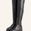 Schuhe Munich Shoebar | Overknee Boot Black Leather