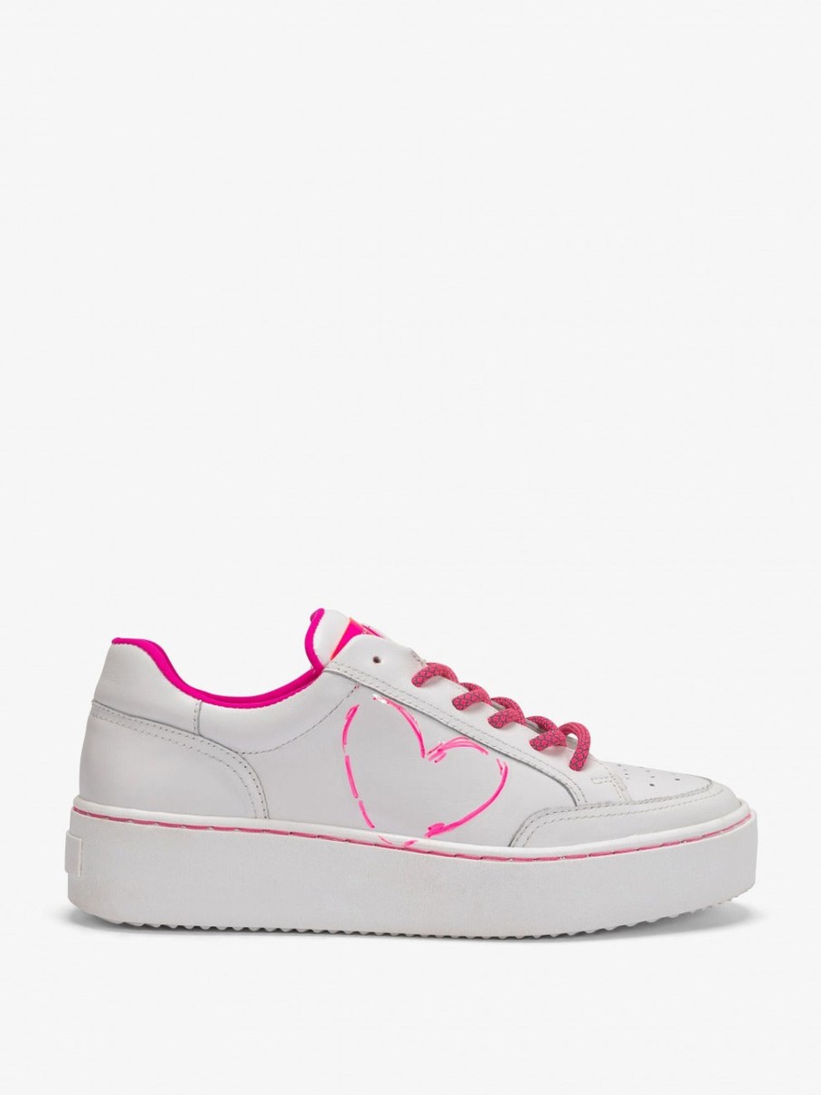 Schuhe Munich Shoebar | Sneaker Shot Cuore- Super Pink