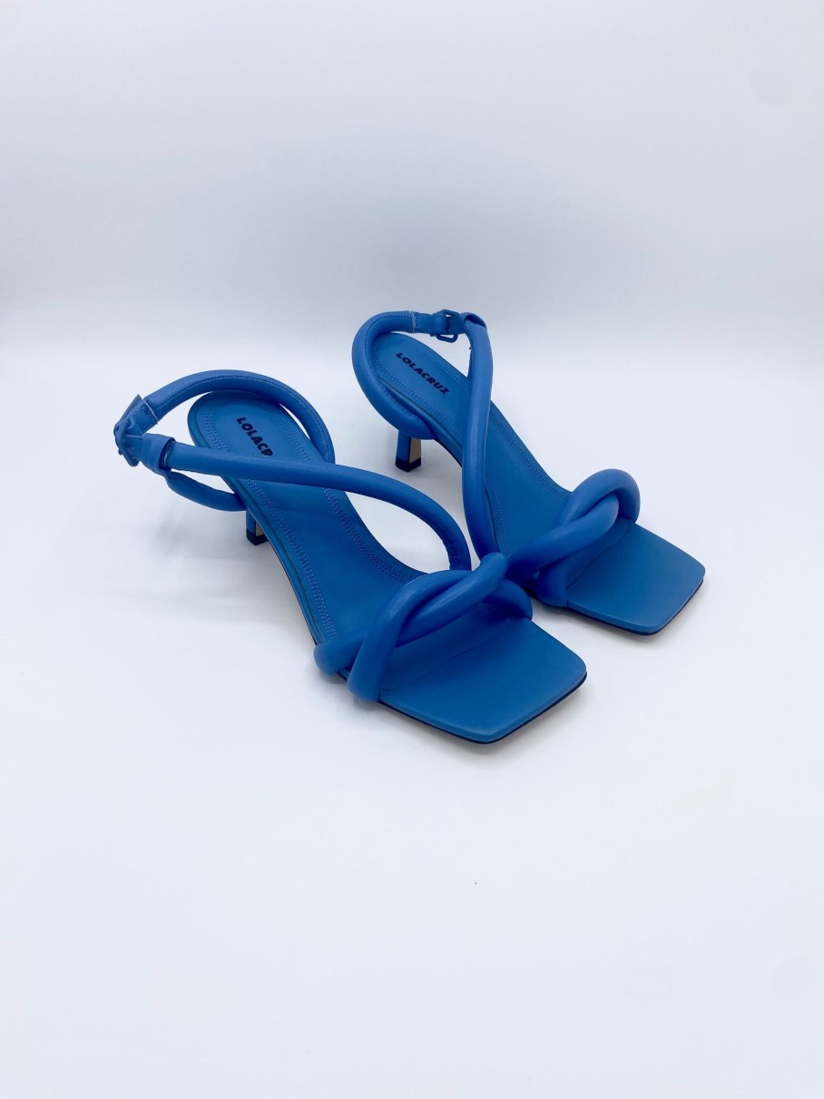 Schuhe Munich Shoebar | Mirja Leather Sandal Blue