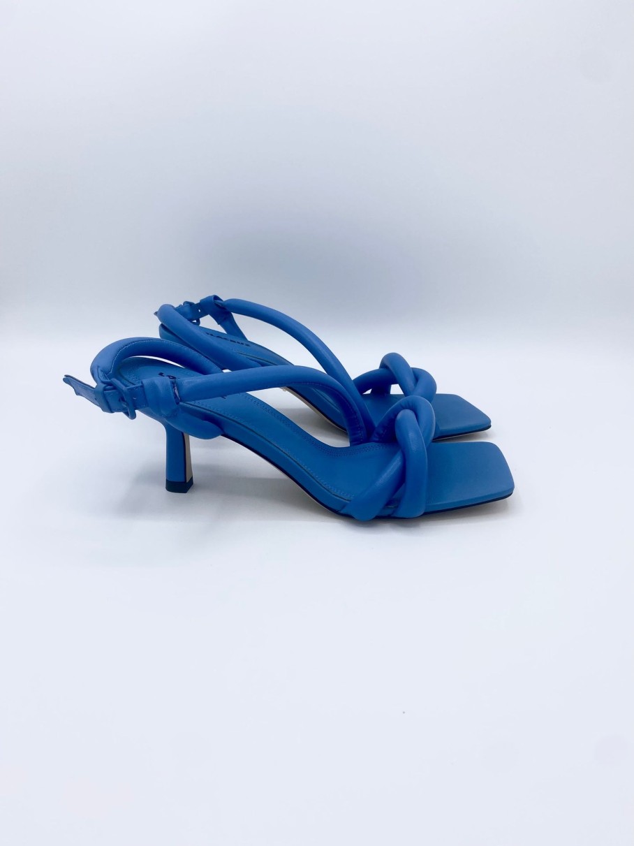 Schuhe Munich Shoebar | Mirja Leather Sandal Blue