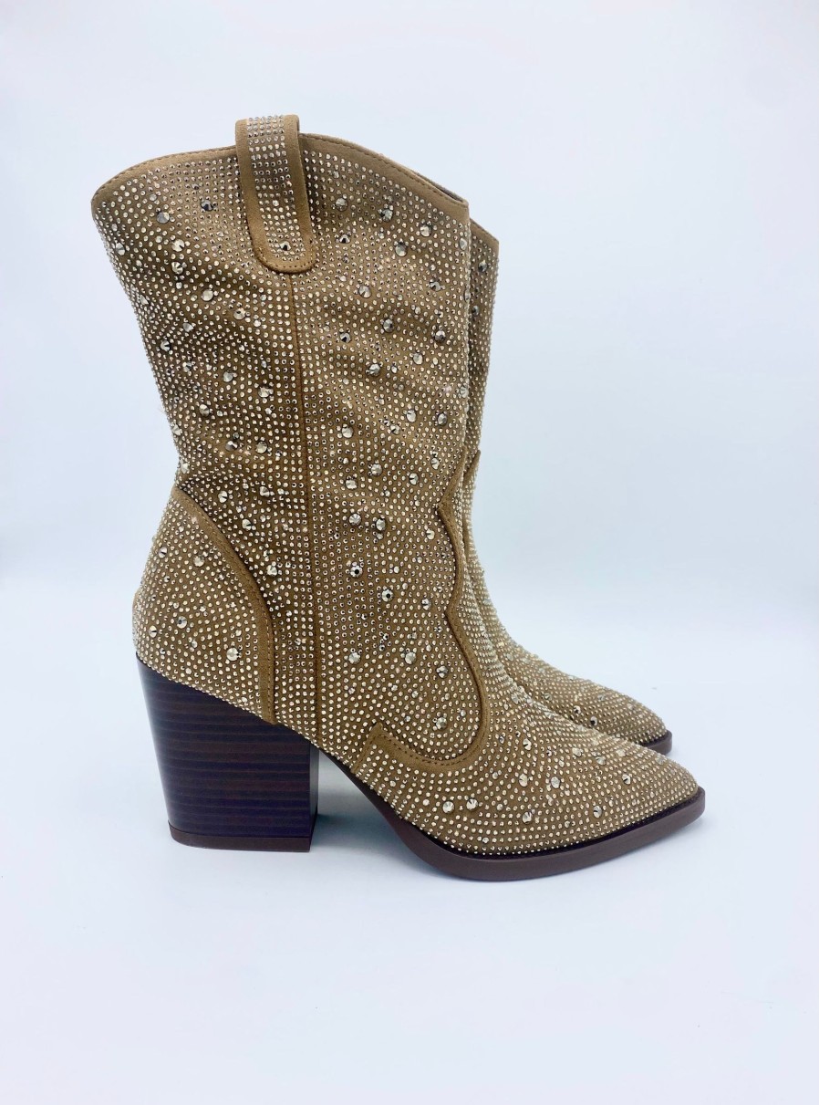 Schuhe Munich Shoebar | Sparkle Western Boots