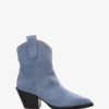 Schuhe Munich Shoebar | Cph238 Western Boot Suede Cloud