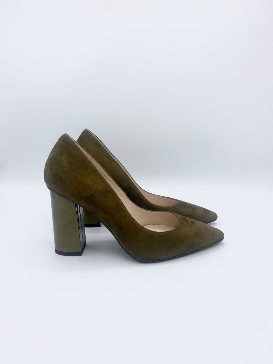 Schuhe Munich Shoebar | Shena Pump Olive Green