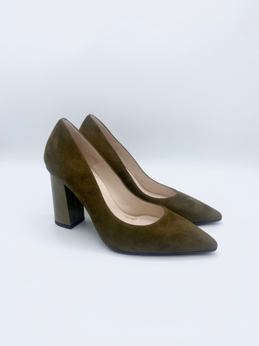 Schuhe Munich Shoebar | Shena Pump Olive Green