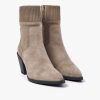 Schuhe Munich Shoebar | Romee Rock Taupe Western Boot