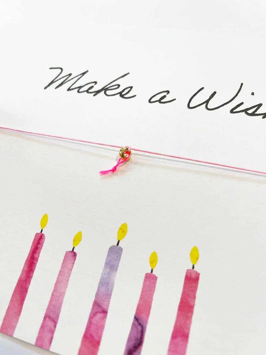 Accessoires Munich Shoebar | Bracelet-Card: Make A Wish