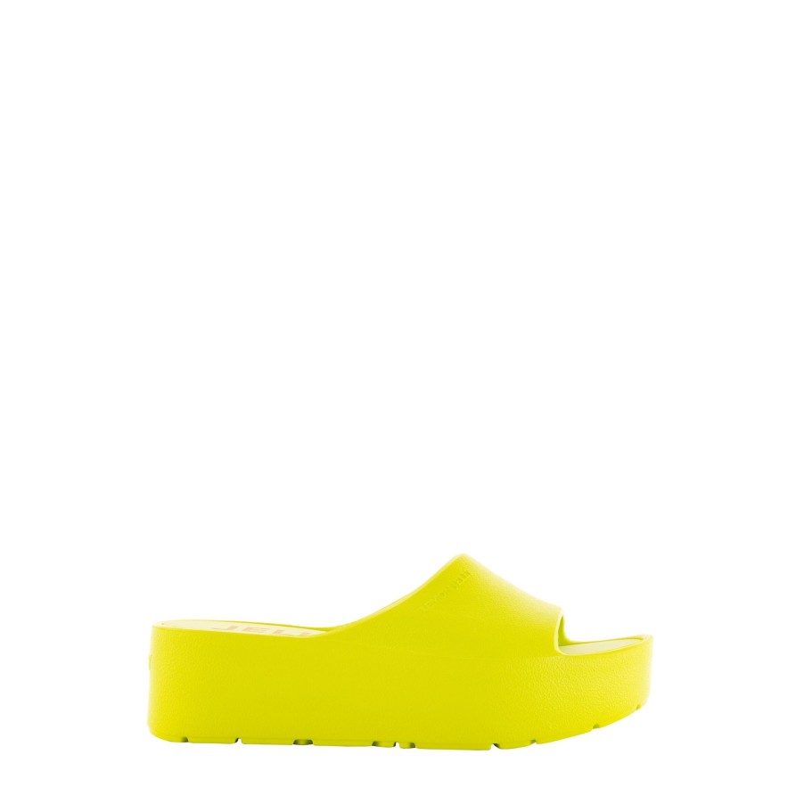 Schuhe Munich Shoebar | Sunny Slides Acid Lime