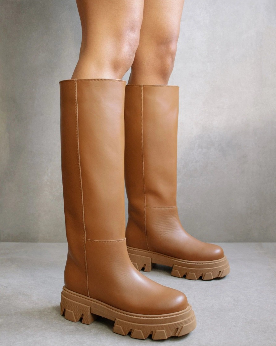 Schuhe Munich Shoebar | Katiuska Camel Boot