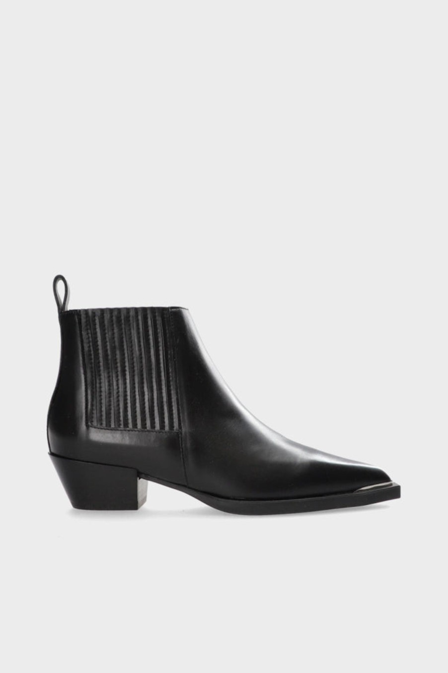 Schuhe Munich Shoebar | Cph244 Vitello Black Chelsea Boot