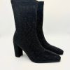 Schuhe Munich Shoebar | Vetusa Sock Boot Black Glitter