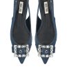 Schuhe Munich Shoebar | Mia Denim Slingback Ballerina