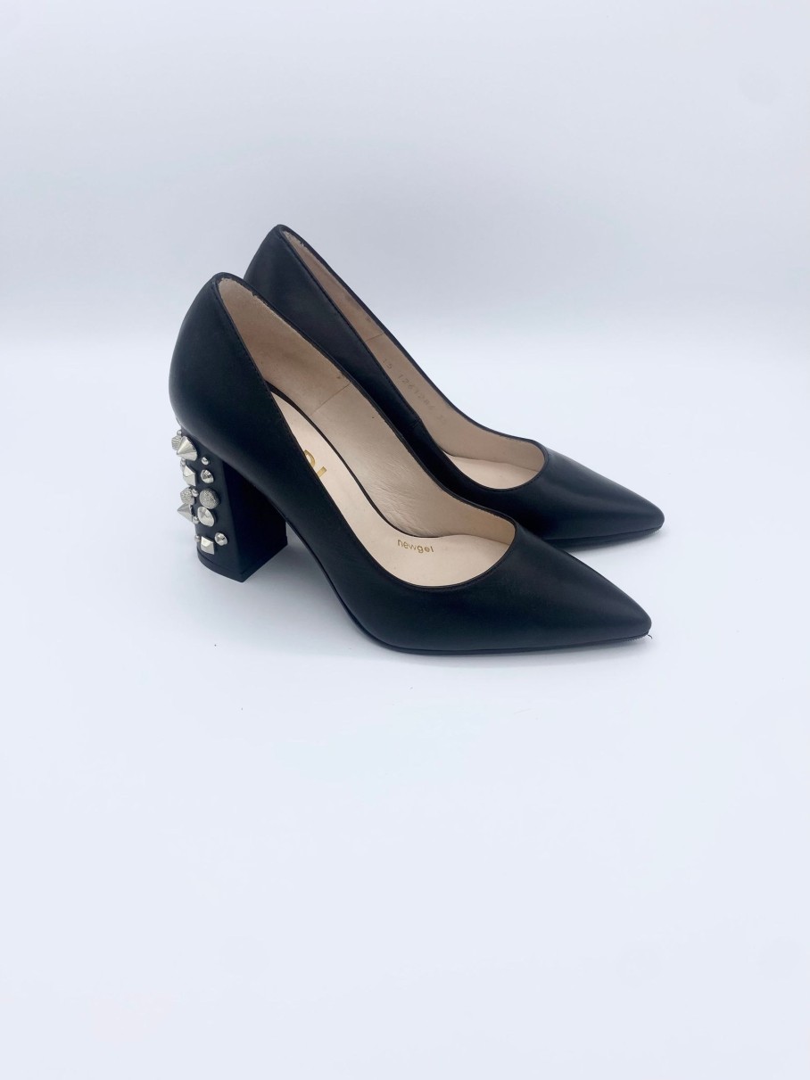 Schuhe Munich Shoebar | Sirvi Pumps Black Studs