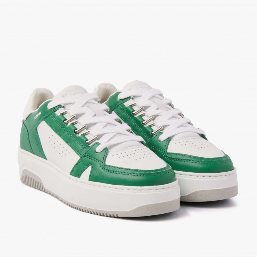 Schuhe Munich Shoebar | Basket Buxton Green Sneaker