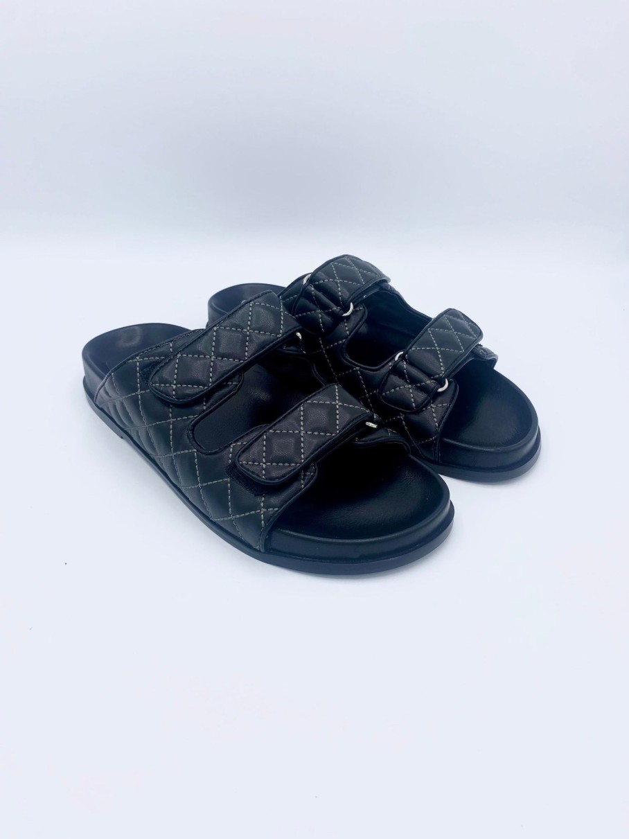 Schuhe Munich Shoebar | Puffer Sandal Black