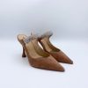 Schuhe Munich Shoebar | Bofu Glitter Heel Suede Nude