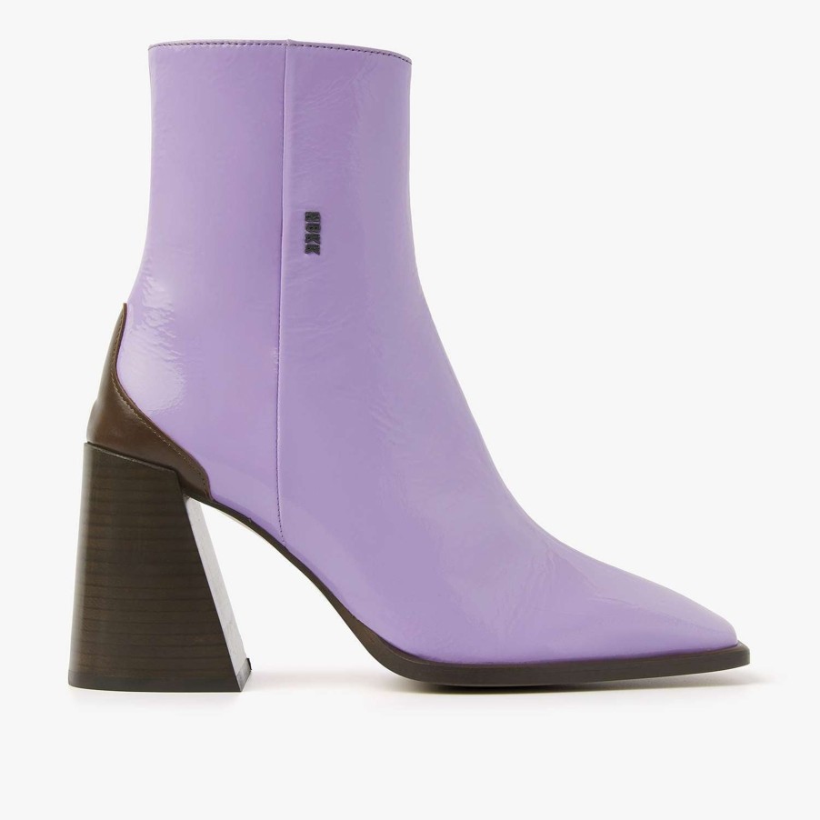 Schuhe Munich Shoebar | Lana Pilar Purple Ankle Boot