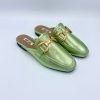 Schuhe Munich Shoebar | Molly Metallic Green Mule