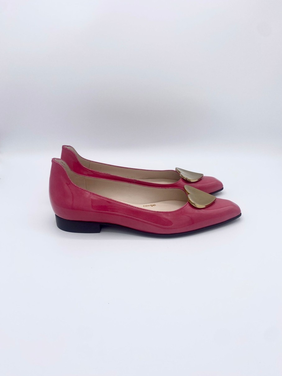 Schuhe Munich Shoebar | Bryen Heart Ballerina Pink