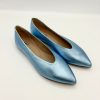 Schuhe Munich Shoebar | Cadiz Ballerina Metallic Blue