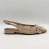 Schuhe Munich Shoebar | Macrame Slingback Ballerina Off White