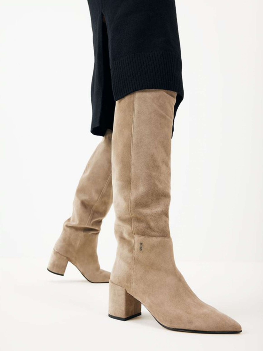 Schuhe Munich Shoebar | Isa Bella Boot Beige