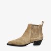 Schuhe Munich Shoebar | Cph244 Suede Light Honey Chelsea Boot