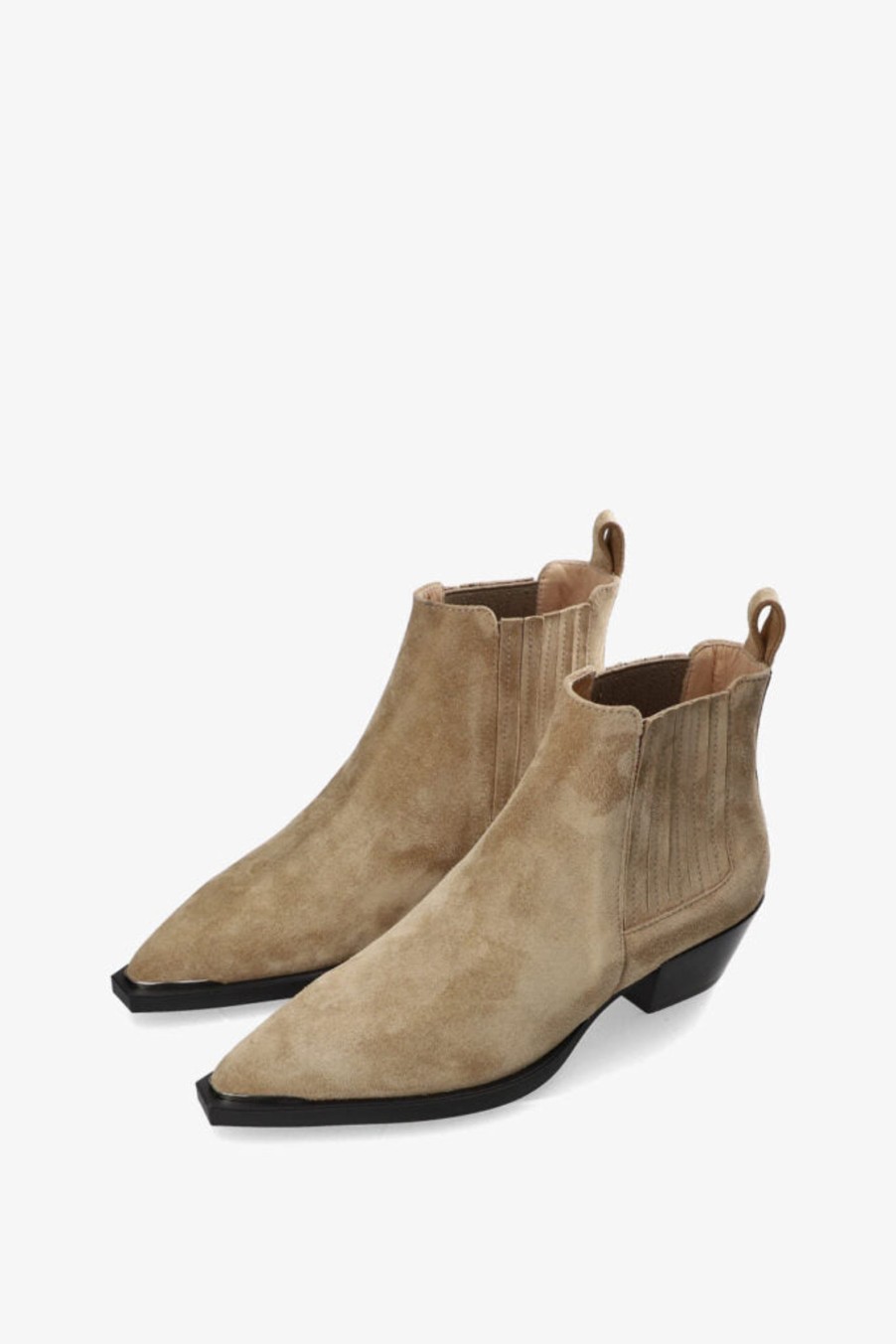 Schuhe Munich Shoebar | Cph244 Suede Light Honey Chelsea Boot