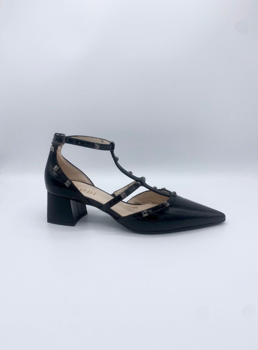 Schuhe Munich Shoebar | Chelvi Flexy Pump All Black