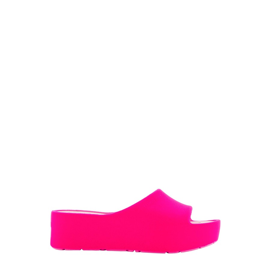 Schuhe Munich Shoebar | Velanie Slides Neon Pink