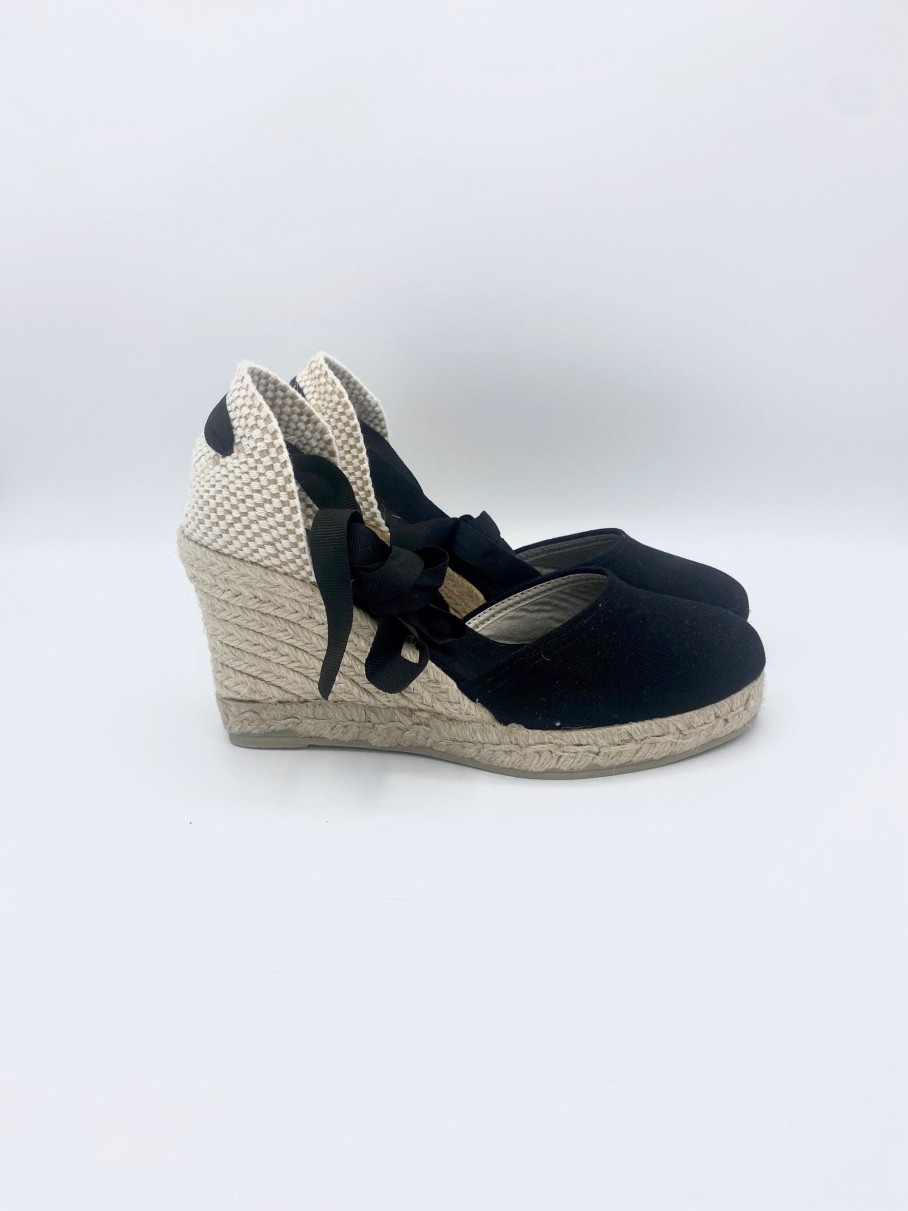 Schuhe Munich Shoebar | Espadrilles Valenciana Black