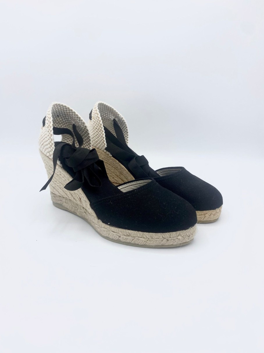 Schuhe Munich Shoebar | Espadrilles Valenciana Black