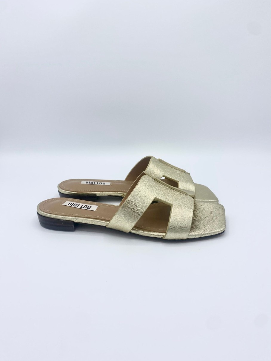 Schuhe Munich Shoebar | Chieko Sandal Gold