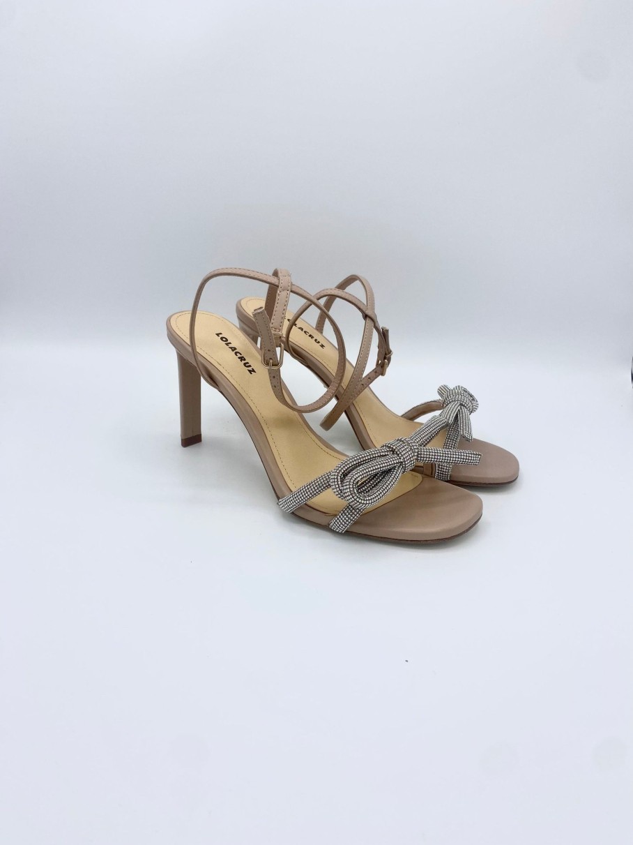 Schuhe Munich Shoebar | Liborno Bow Heel Nude