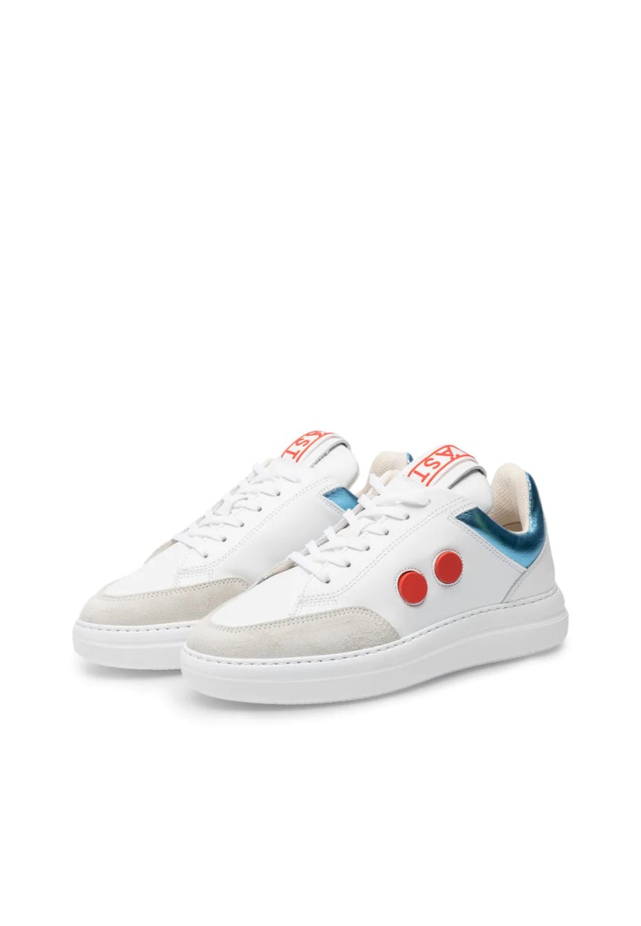 Schuhe Munich Shoebar | Minimalist Low Sneaker White Blue