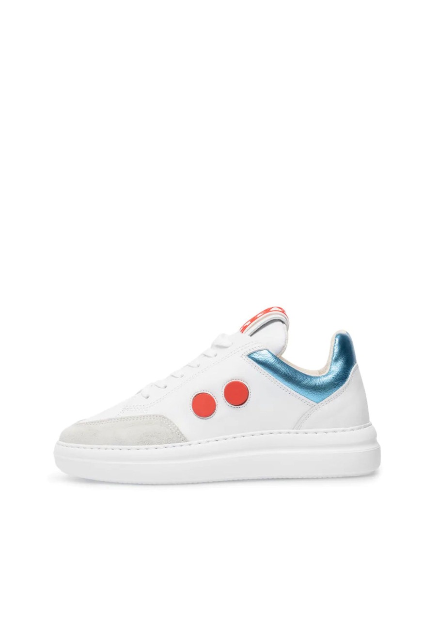 Schuhe Munich Shoebar | Minimalist Low Sneaker White Blue