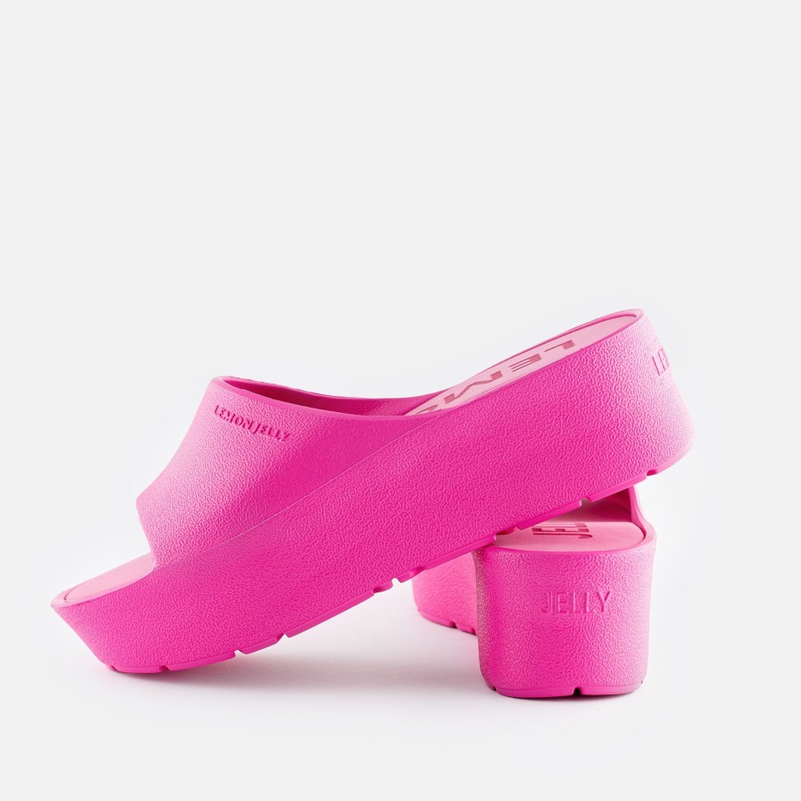 Schuhe Munich Shoebar | Sunny Slides Fuxia Pro