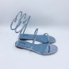 Schuhe Munich Shoebar | Piale Metallic Blue Sandal