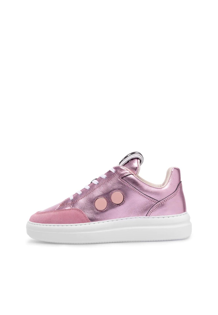 Schuhe Munich Shoebar | Minimalist Low Sneaker Pink Metallic